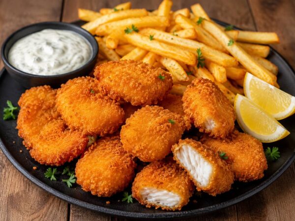 Rántott tőkehal nuggets (10db)